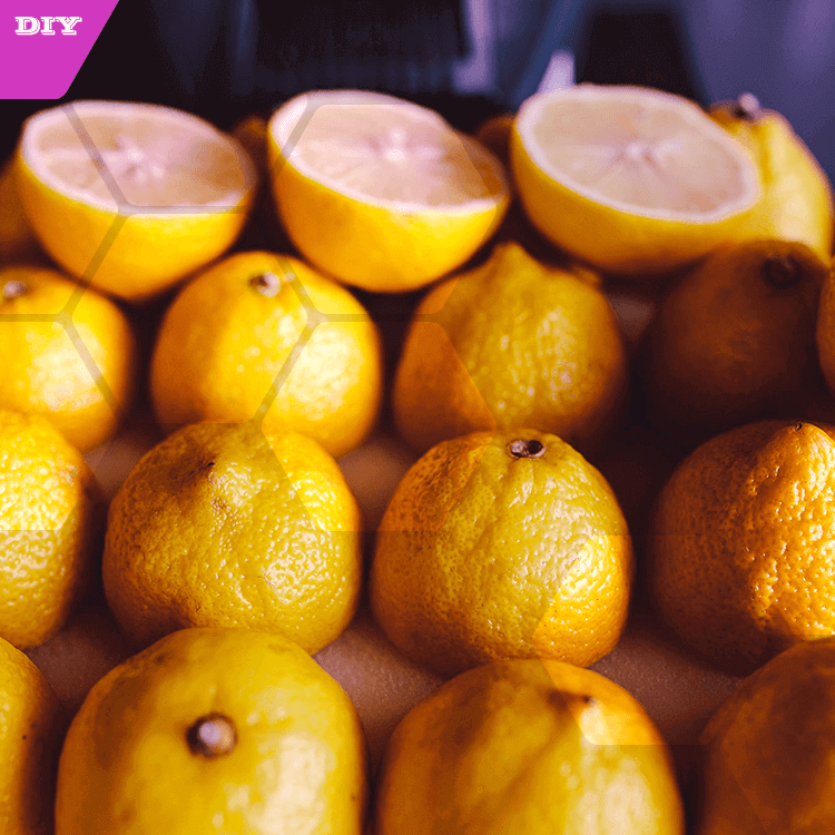 diy poudre zeste citron